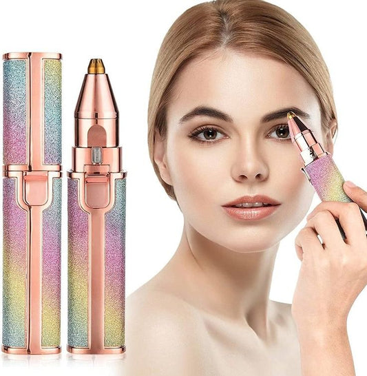 FLAWLESS 2-IN-1 HAIR REMOVER & EYEBROW (TRIMMER – USB RECHARGEABLE BEAUTIFUL TOOL FOR WOMAN)