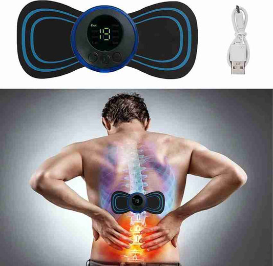 EMS Mini Electric Body Massager – Cervical, Neck & Back Pain Relief