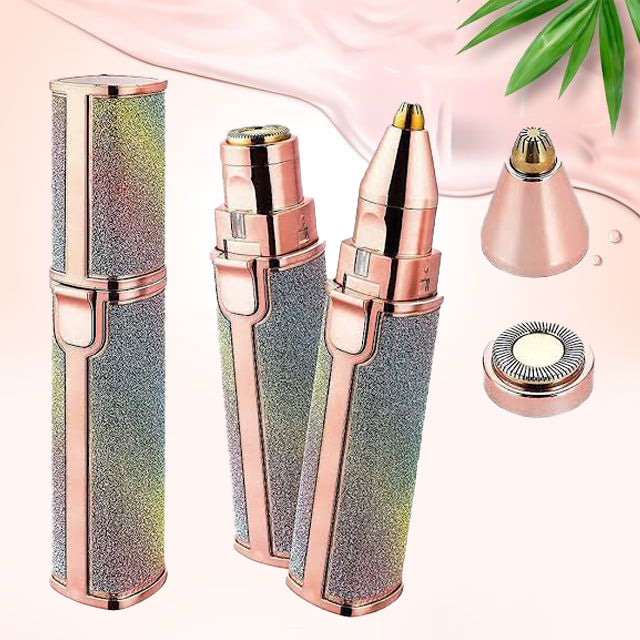 FLAWLESS 2-IN-1 HAIR REMOVER & EYEBROW (TRIMMER – USB RECHARGEABLE BEAUTIFUL TOOL FOR WOMAN)