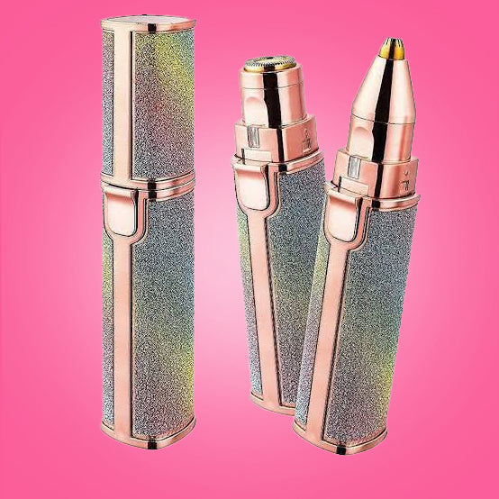 FLAWLESS 2-IN-1 HAIR REMOVER & EYEBROW (TRIMMER – USB RECHARGEABLE BEAUTIFUL TOOL FOR WOMAN)