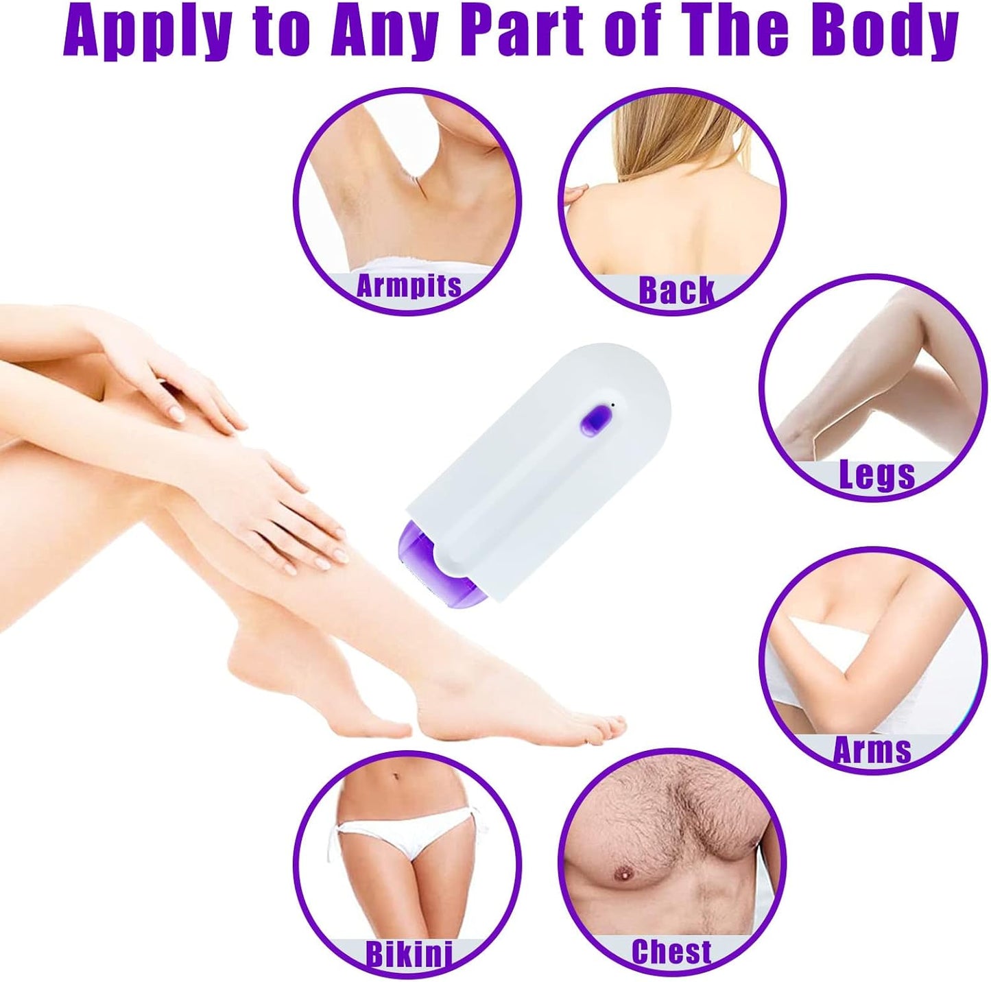 HERJOYFUL™- Imported™ Yes Finishing Touch Face Body Instant Pain Free Hair Removal
