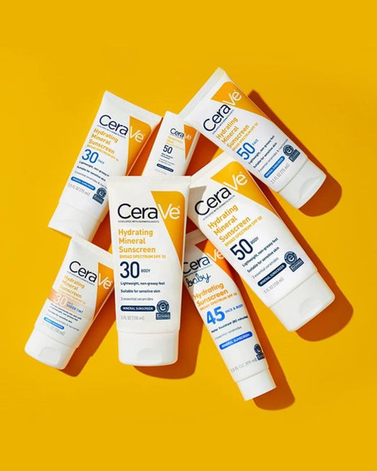 Cerave Hydrating Mineral Sunscreen Spf 100 Ml