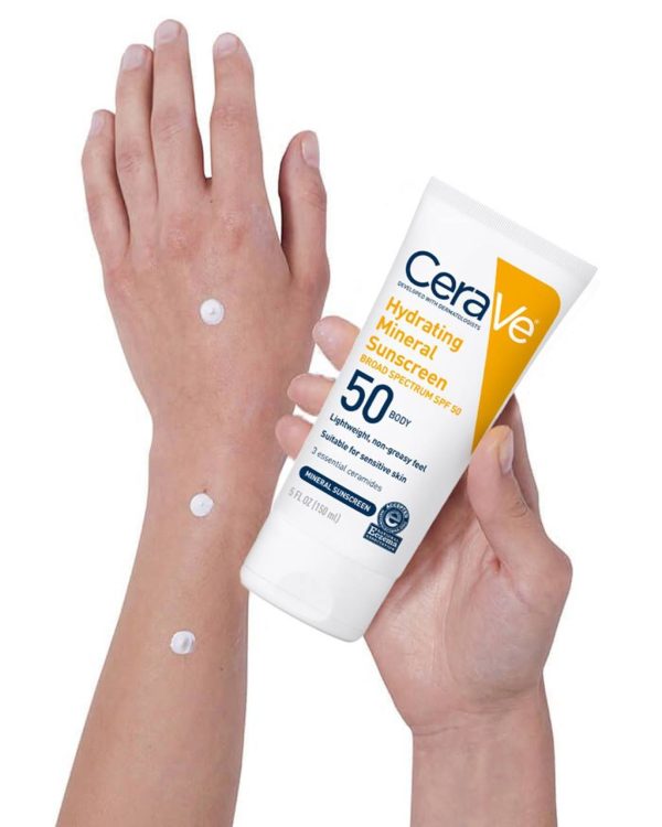 Cerave Hydrating Mineral Sunscreen Spf 100 Ml