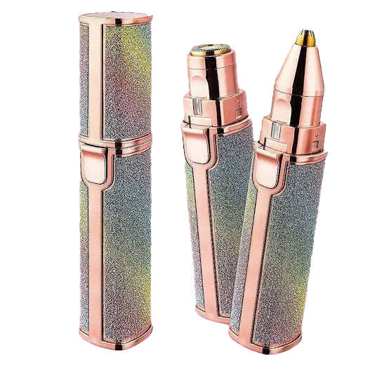 FLAWLESS 2-IN-1 HAIR REMOVER & EYEBROW (TRIMMER – USB RECHARGEABLE BEAUTIFUL TOOL FOR WOMAN)