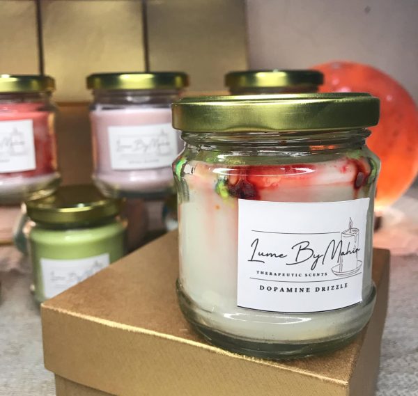 Dusky Rose – Wax Candle