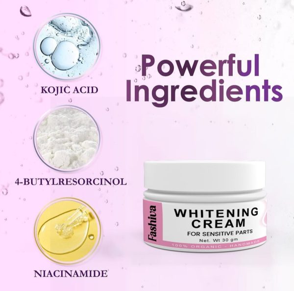 Whitening Cream For Women – Skin Brightening Face & Body Moisturizer With Natural Extracts, Even Tone Formula, Dark Spot Remover.