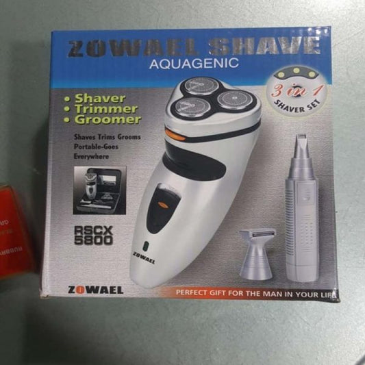 Zowael Rscx 5800 Aquagenic Shaver, Trimmer & Groomer.